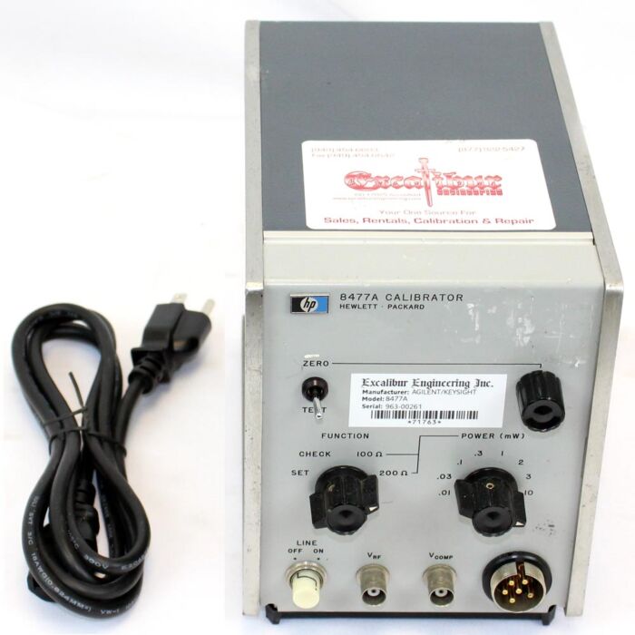 Used Keysight Technologies 8477A Power Meter Calibrator for Sale