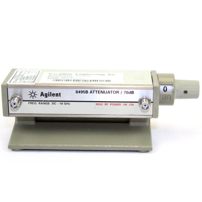 Used Keysight Technologies 8495B Manual Step Attenuator DC