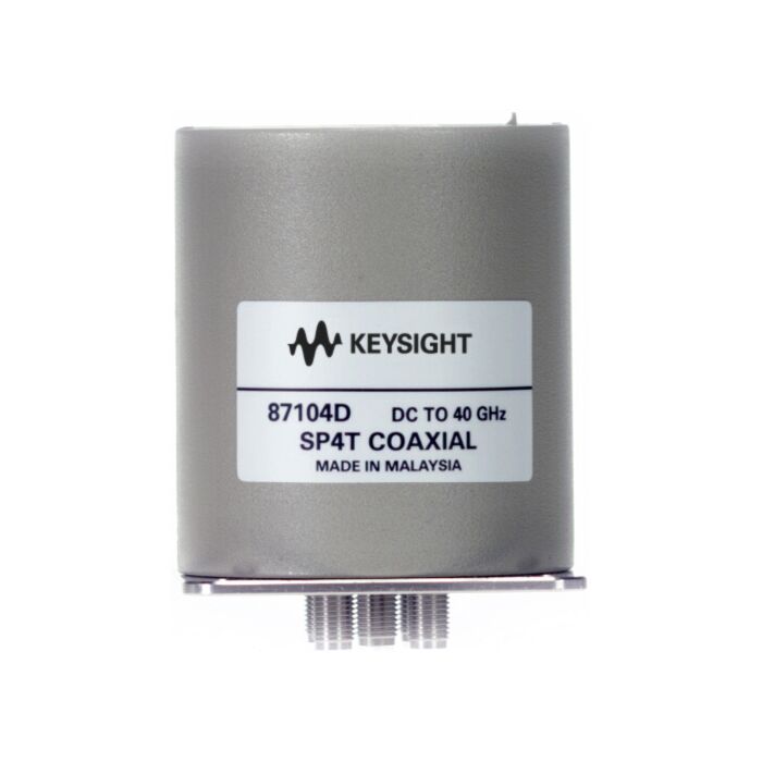 Keysight 87104D Switch, SP4T, DC-40GHz, Terminated
