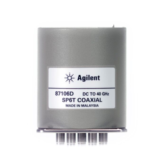 Keysight 87106D Coaxial Switch, DC to 40GHz, SP6T