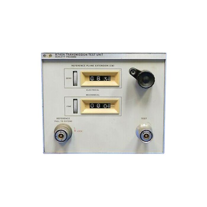 Keysight 8740A for Rent, Transmission Test Unit