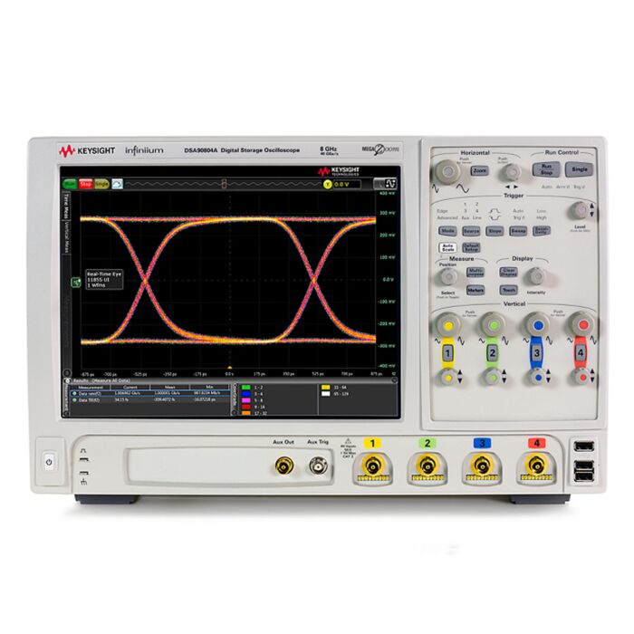 Keysight / Agilent DSA90804A Used for Sale 8GHz 4CH 40GSa/s Infiniium High Performance Oscilloscope