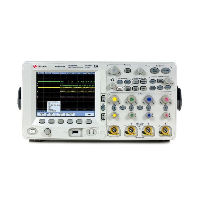 Keysight DSO6054A for Rent, 500 MHz, 4 Channel Oscilloscope, 4GSa/s