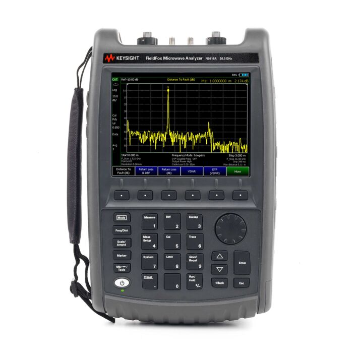 Keysight N9918A FieldFox RF and Microwave Analyzer, 30kHz to 26.5GHz