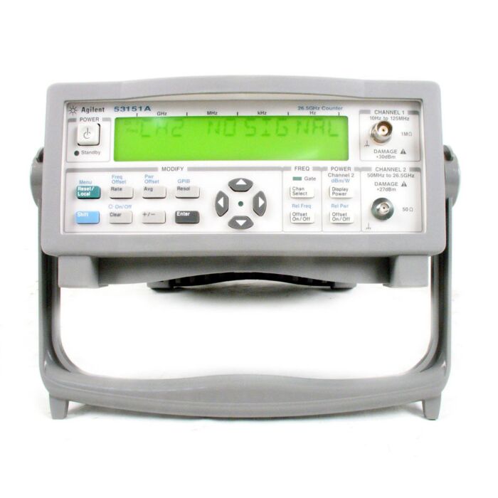 Keysight/Agilent 53151A for Rent, CW Microwave Frequency Counter, 26.5 GHz 