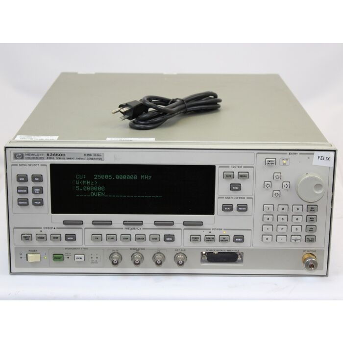 Keysight Agilent 83650B front 1000x1000