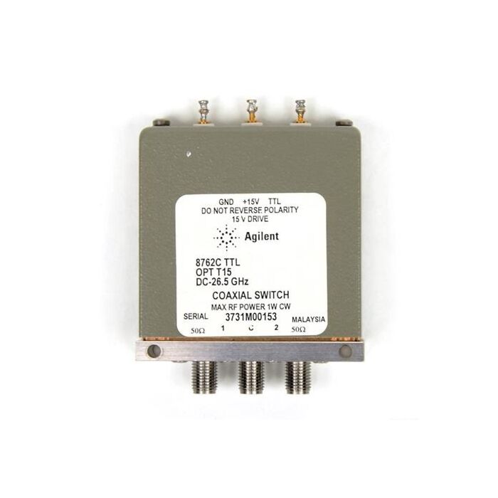 Keysight 8762C for Rent, Coaxial SPDT Switch, DC 26.5 GHz