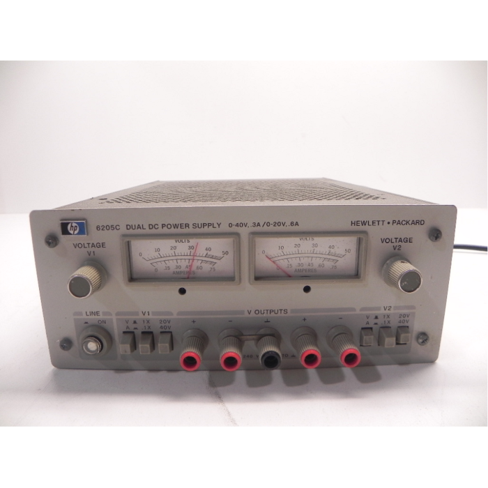 Keysight 6205C for Rent, DC Power Supply, 40V/0.3A 20V/0.6A, 24W, Dual Outputs