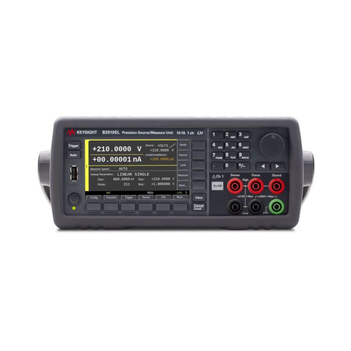 Keysight B2910CL Precision Source/Measure Unit 1ch, 10fA resolution