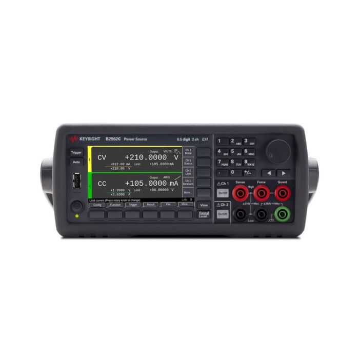 Keysight B2962C 6.5 Digit Low Noise Power Source, 32W, 210V, 3A, 2ch