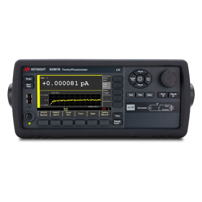 Keysight B2981B Femto/Picoammeter, 0.01fA