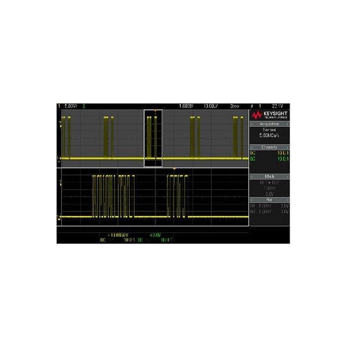 Keysight DSOX1EMBD Serial Triggering & Analysis (I2C,SPI,RS-232) for DSOX1000