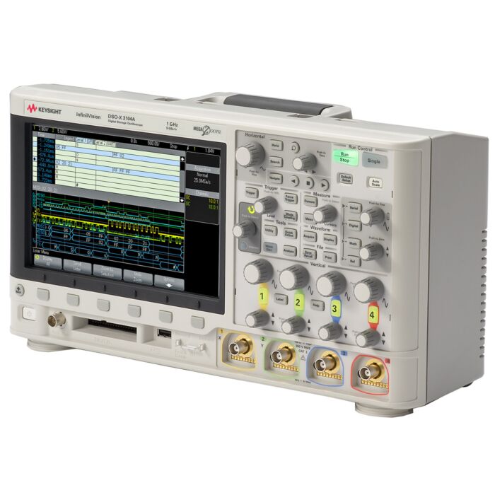 Keysight DSOX3104A Oscilloscope, 4-Channel, 1GHz