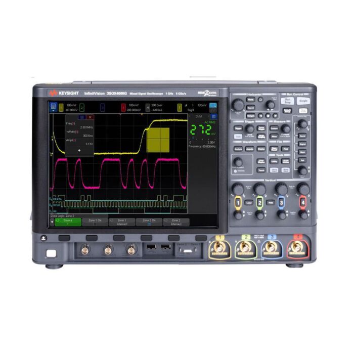 Keysight DSOX4104G InfiniiVision Oscilloscope, 4 Channel, 1 GHz, with Wavegen