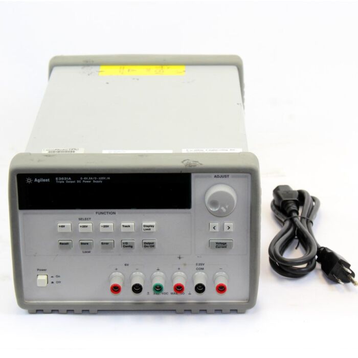 Used Keysight Technologies E3631A Trip Output DC Power Supply for Sale