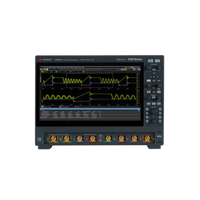 Keysight EXR258A Real-Time Oscilloscope, 2.5 GHz, 16 GSa/s, 8 Channel
