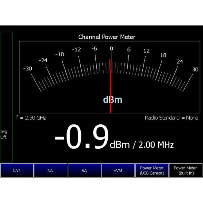 Keysight N9917B-310 Built-in power meter