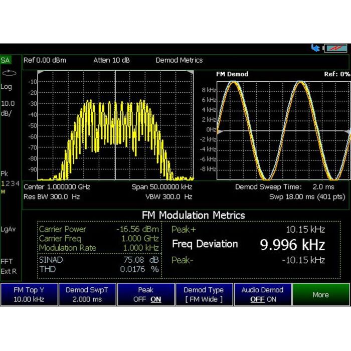 Keysight N9917B-355 Analog demodulation