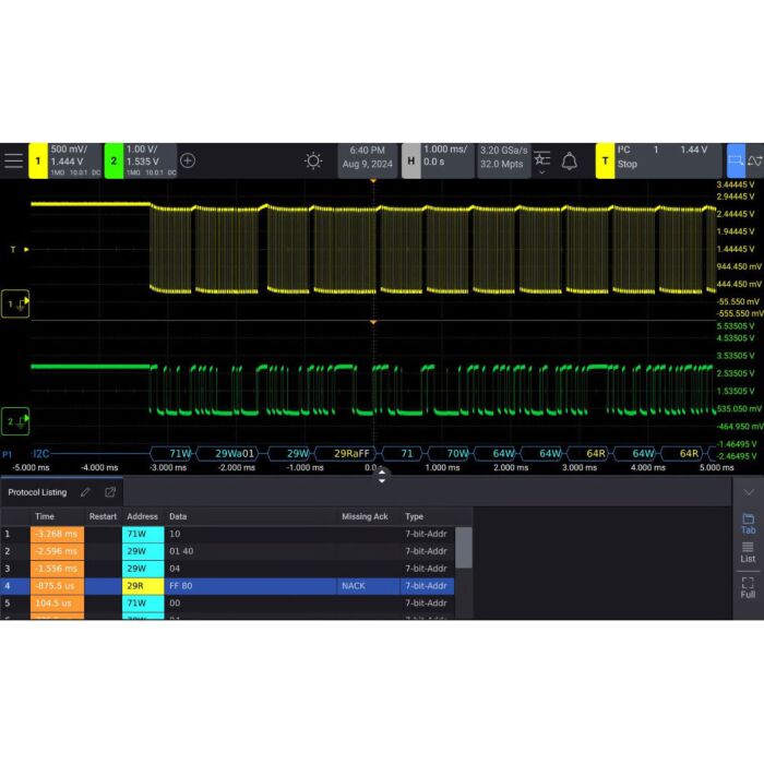 Keysight HD300EMBA Embedded Protocol Analysis Software for InfiniiVision 300 HD-Series