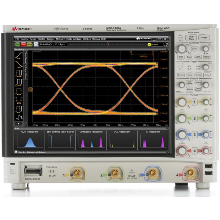 Keysight MSOS054A Infiniium S Series, 500 MHz, 4 channel MSO Oscilloscope
