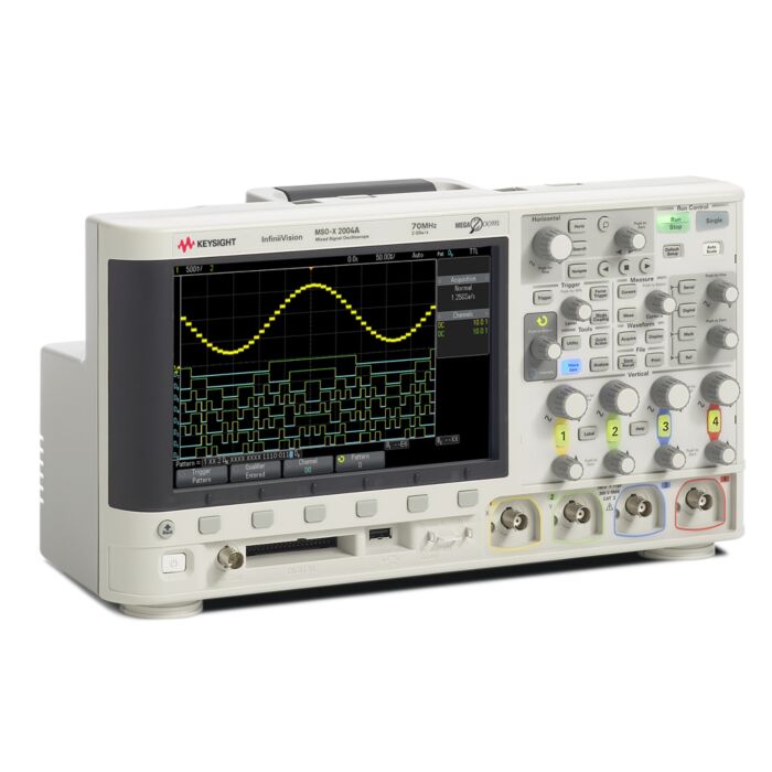 Keysight MSOX2004A Oscilloscope, Mixed Signal, 70MHz 4+8-Channel