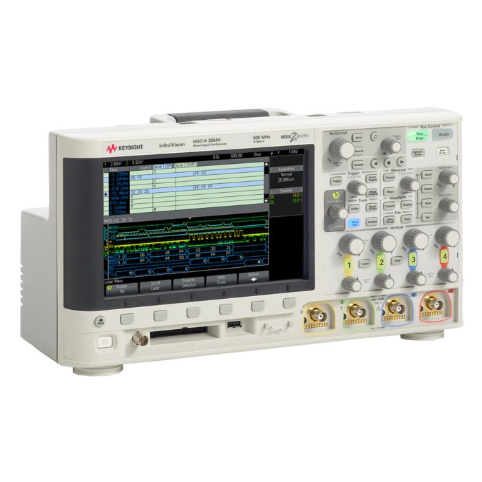Keysight / Agilent MSOX3054A for Rent, Oscilloscope, MixedSignal, 500MHz 4+16-Channel, 4 GS/s, 2 Mpts