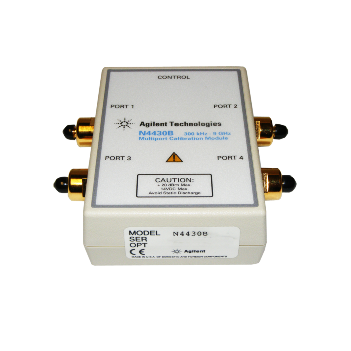 Keysight N4430B for Rent, E-CAL kit, 300 kHz to 9 GHz, 4 port, 3.5mm connectors