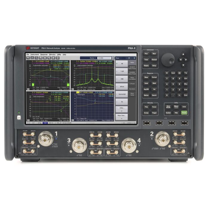Keysight / Agilent N5242B-423 for Rent, Microwave Network Analyzer, 26.5GHz, 4-Port, Bias Tees