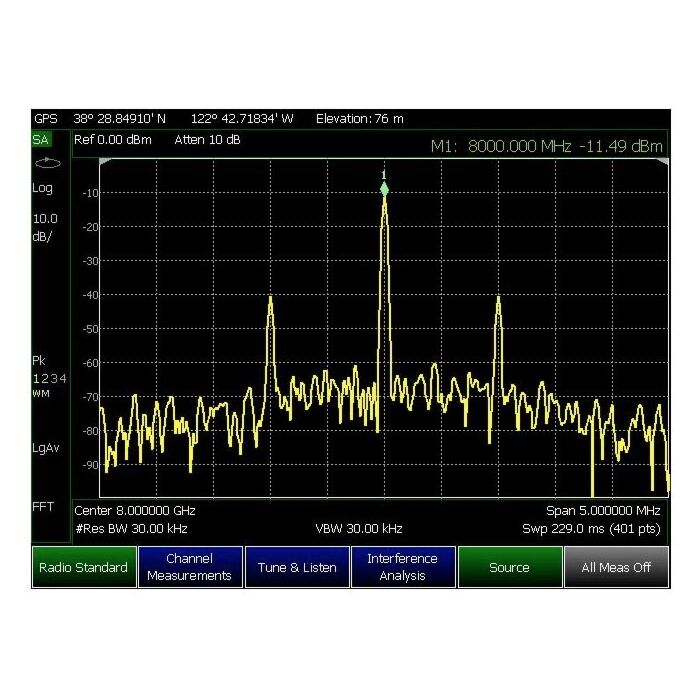 Keysight N9916A-233 Spectrum Analyzer Option for the N9916A Microwave Analyzer