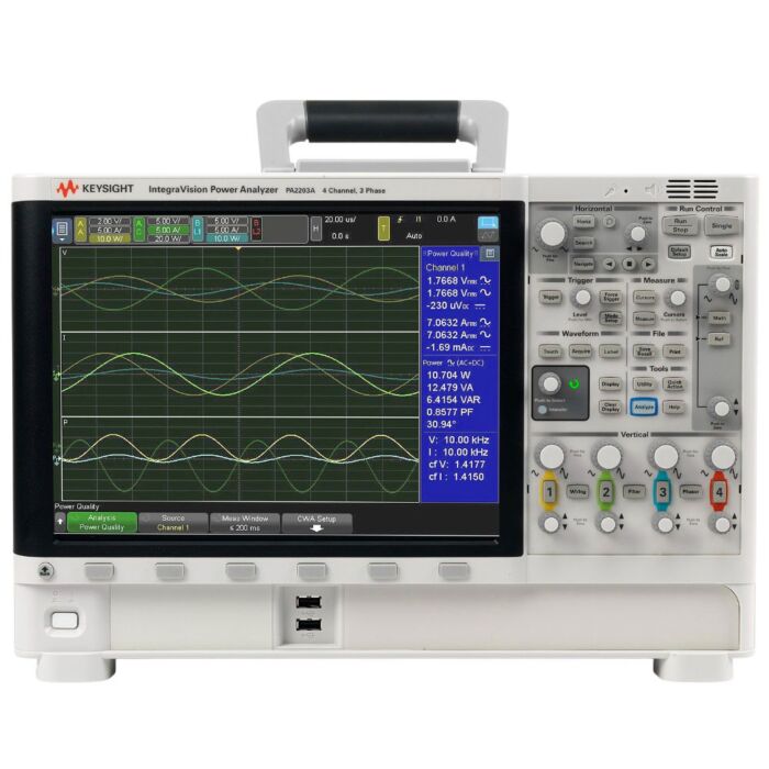 Keysight PA2203A IntegraVision Power Analyzer, 4 channels, 3-phase