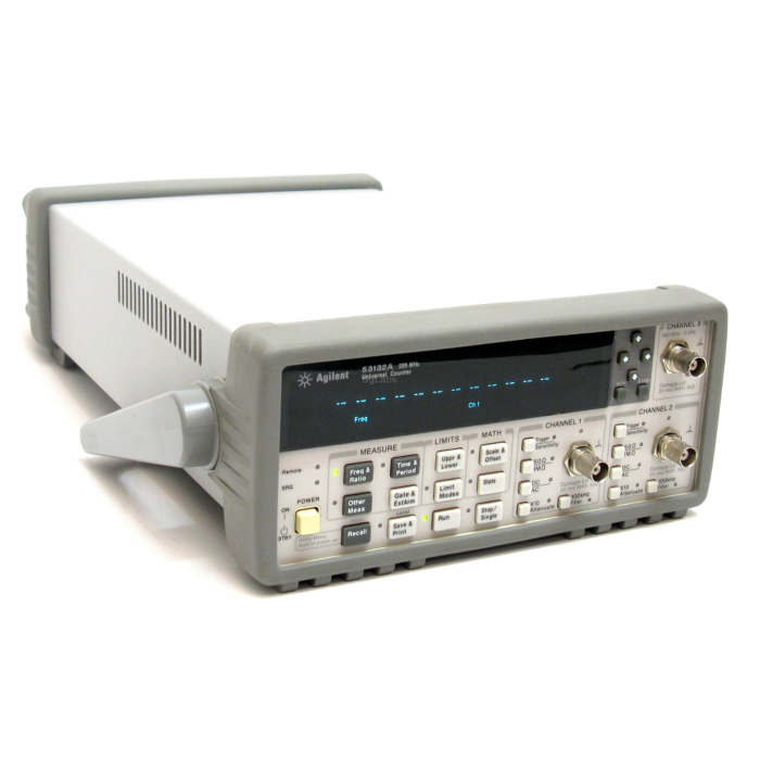 Keysight 53132A for Rent, Universal Frequency Counter, Two 225 MHz Input channels
