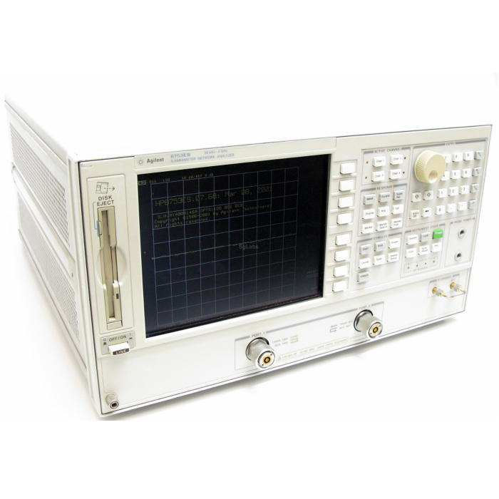 Keysight / Agilent 8753ES-006 for Rent, S-Parameter Vector Network Analyzer, 30kHz-6GHz