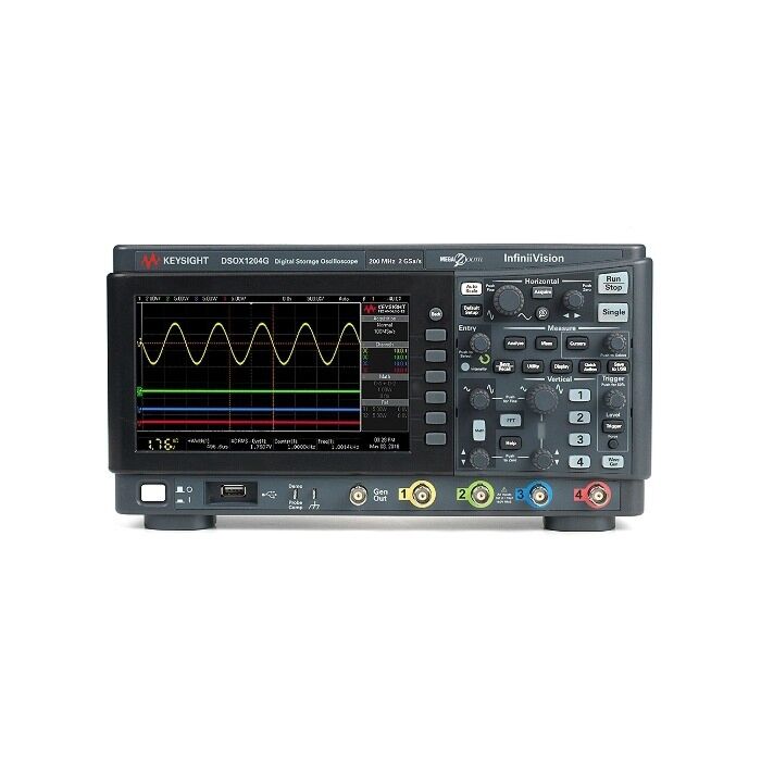 Keysight DSOX1204G InfiniiVision 1000 X-Series Oscilloscope with WaveGen, 70MHz