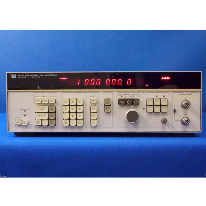 Keysight 3335A for Rent, Synthesizer/Level Generator, 200Hz to 81MHz, 50 Ohm