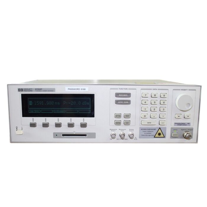 Keysight / Agilent 8168F Lightwave Tunable Laser Source Used for Sale