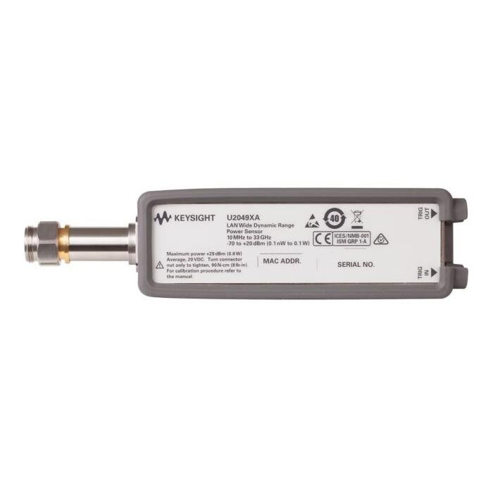 Keysight U2049XA LAN Wide Dynamic Range Power Sensor, 10MHz-33GHz
