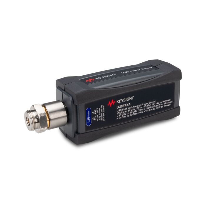 Keysight U2067XA USB Wide Dynamic Range Peak and Average Power Sensor, 10MHz-67GHz