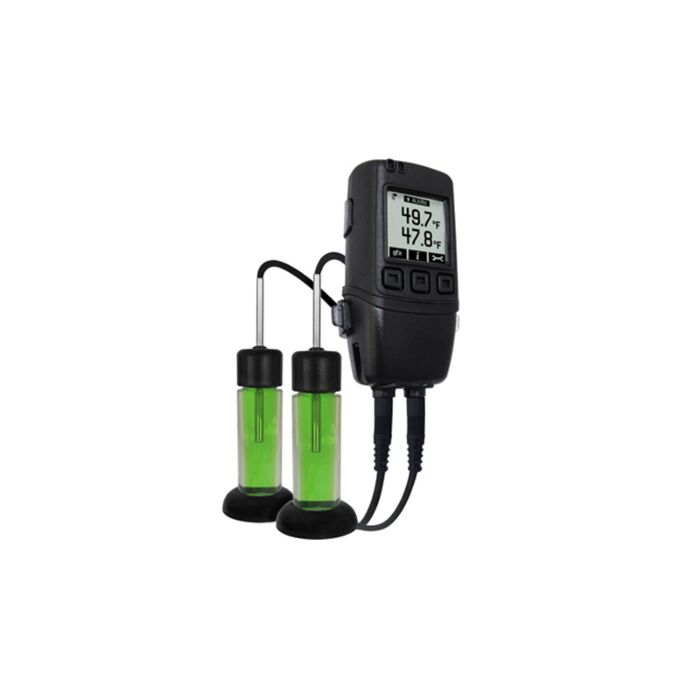 Lascar EL-GFX-VAC2 Dual Ch High Accu Thermistor Glycol Probe Data Logger