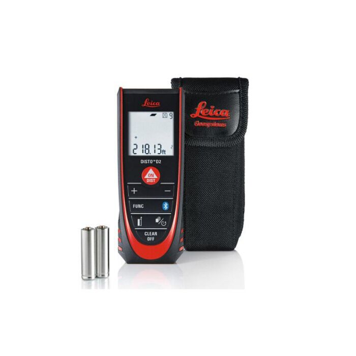 Leica DISTO D2 Laser Distance Meter with Bluetooth