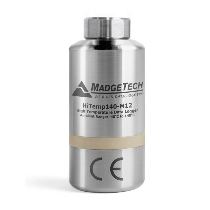 MadgeTech HITEMP140-M12 140C Temp Data Logger with a built in M12 Probe Connector