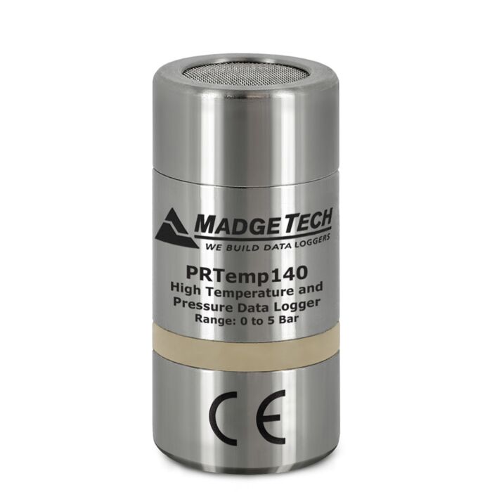 MadgeTech PRTEMP140-LVL for Rent, High Temperature & Pressure Data Logger with Flush Top
