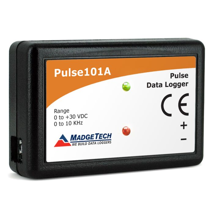 MadgeTech PULSE101A Pulse Counter/Totalizer and Recorder w/10yr battery life