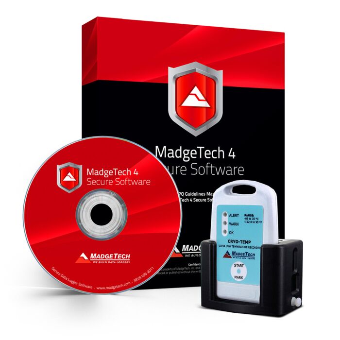 MadgeTech ULT90-9 Ultra-low, temperature mapping & validation system, 9 loggers