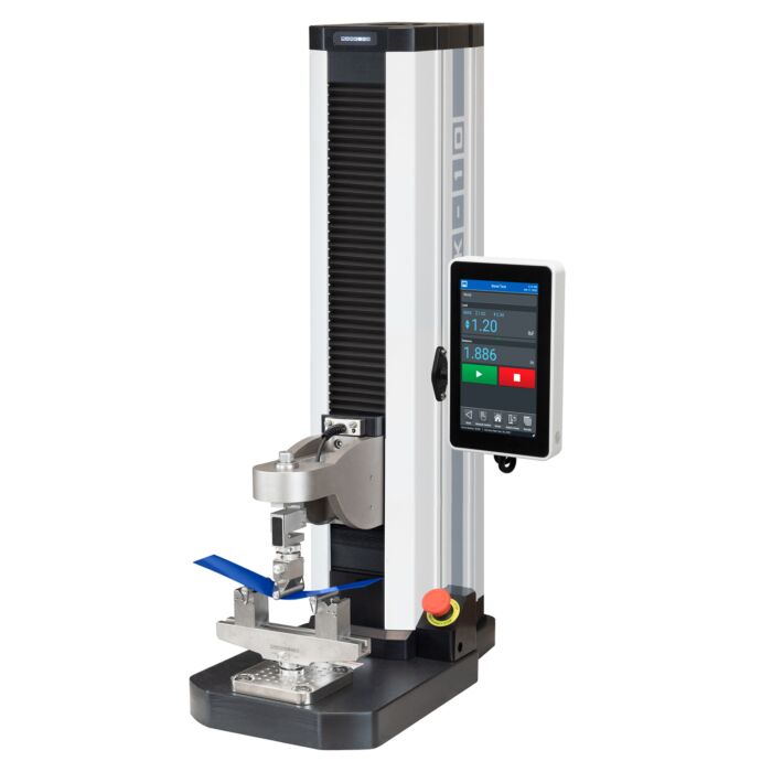 Mark-10 F1505S-EM Test frame w/ EasyMESUR control panel, vertical,short,1,500lbF