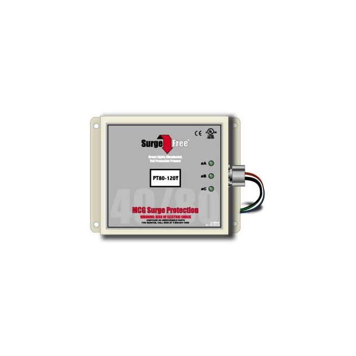MCG Surge Protection PT80-120S Surge Protector, 120VAC