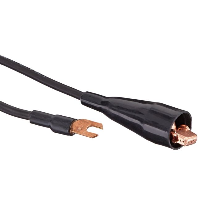 Megger 242041-30 Current Test Lead with Terminal Clips, 30'