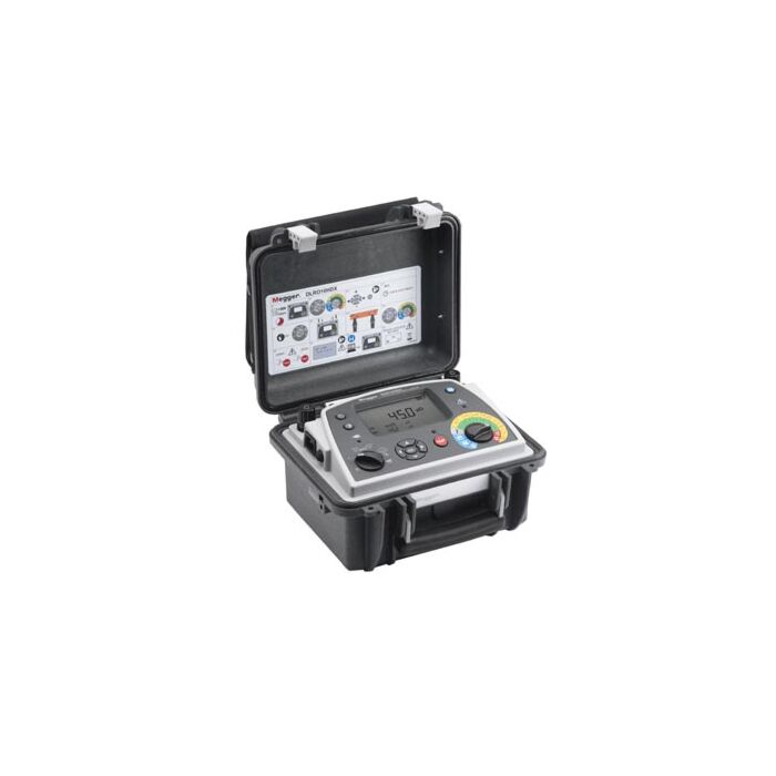 Megger DLRO-10HDX Digital Low Resistance Ohmmeter, No Lead Set