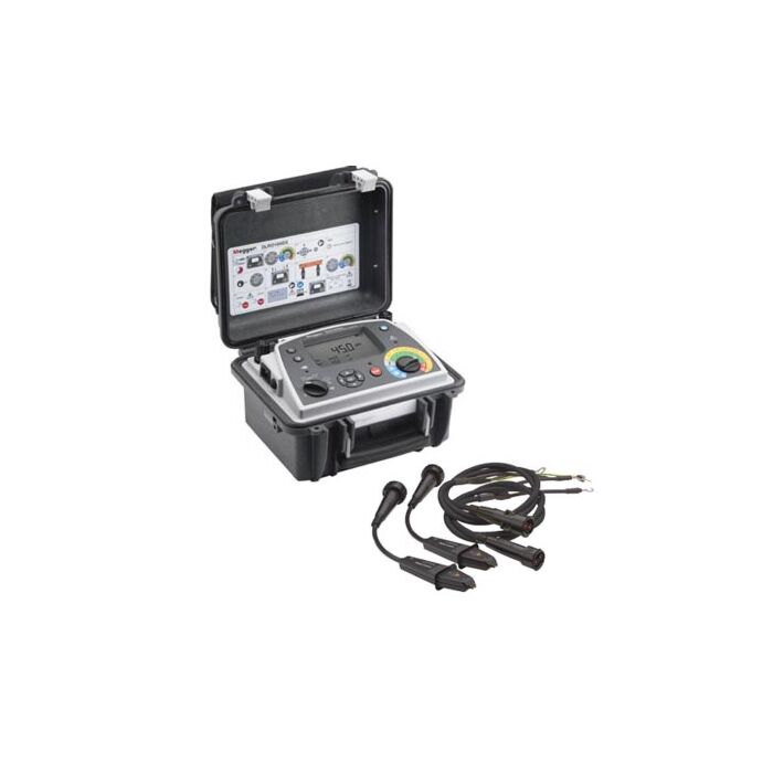 Megger DLRO-10HDX Digital Low Resistance Ohmmeter with Spike Leads and case