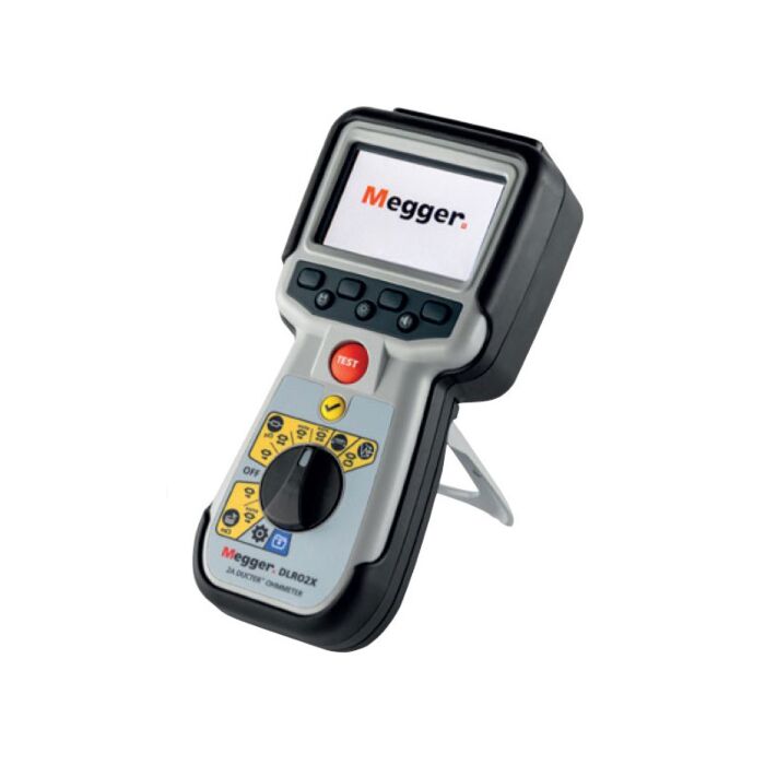 Megger DLRO2X for Rent, 2 A Ducter Handheld Low Resistance Ohmmeter with Storage