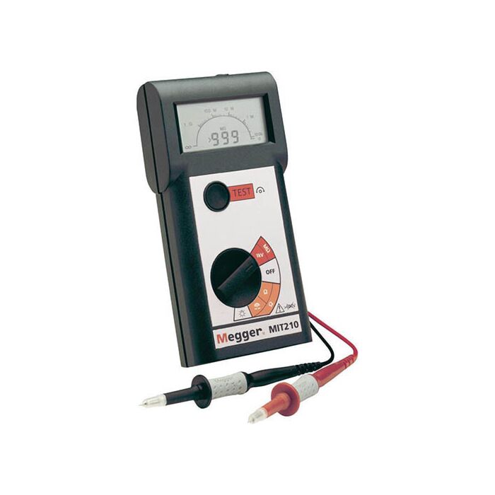Megger MIT210 HH Insulation Resistance/ Coninuity Tester, Digital/Analog